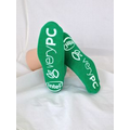 Green Adult XL Ankle Length Comfort Slipper Socks